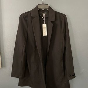 Womens work Eileen Fisher black over size small blazer